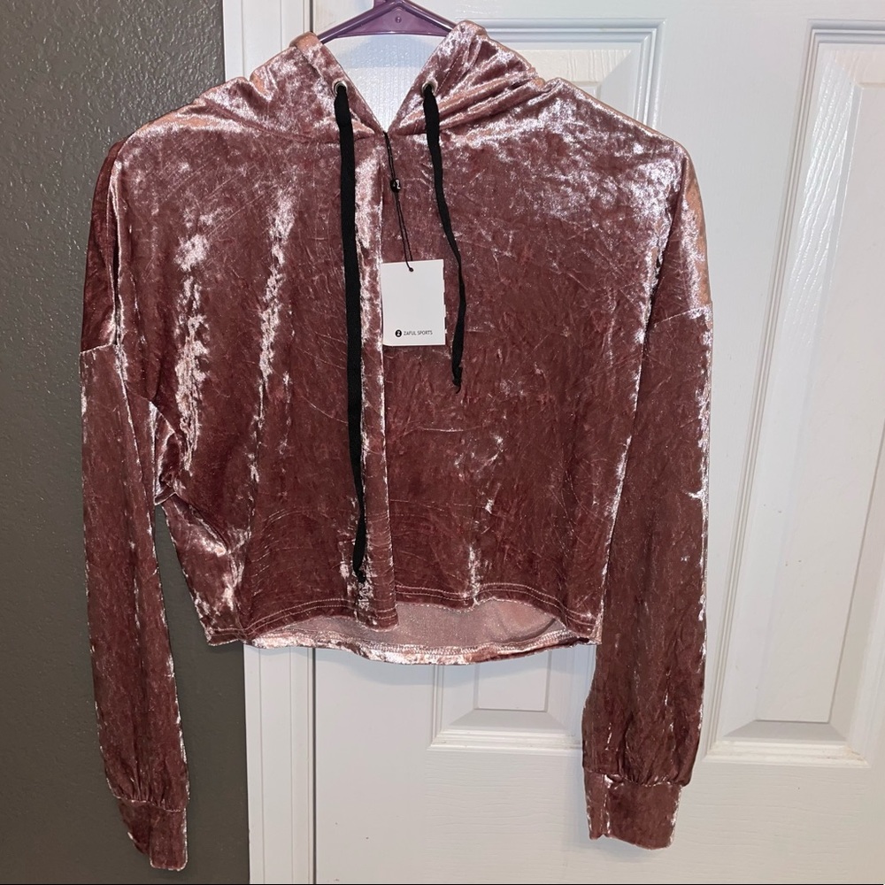 Zaful Cropped Hoodie